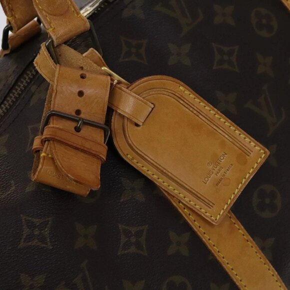LOUIS VUITTON Monogram Keepall 60 Boston Bag M41422 LV Auth BD700 - Picture 13 of 16